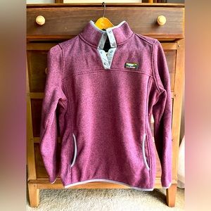 L.L. Bean sweater fleece pullover